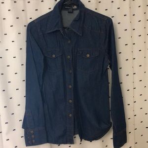 Denim button up Shirt